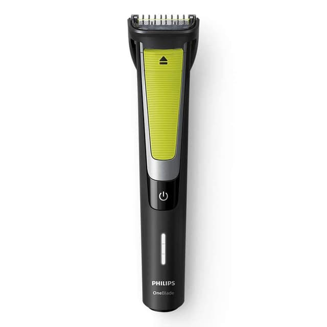 ماكينة حلاقة فيليبس رطب وجاف أسود وأخضر philips Black And Green Wet And Dry One Blade Pro Shaver Trimmer