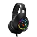 سماعة قيمنق مع مايك واضاءة بورودو Porodo PDX410 E-Sports High Definition RGB Gaming Headphone