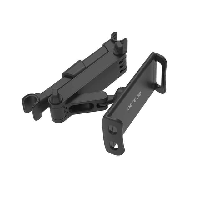 porodo phone and tablet headrest mount 27cm black