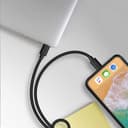 powerology usb c to lightning cable 3m black