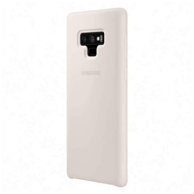 كفر جوال سامسونج جالكسي نوت 9 سيليكون أبيض سامسونج Samsung Galaxy Note 9 Silicon Back Cover  - 608928