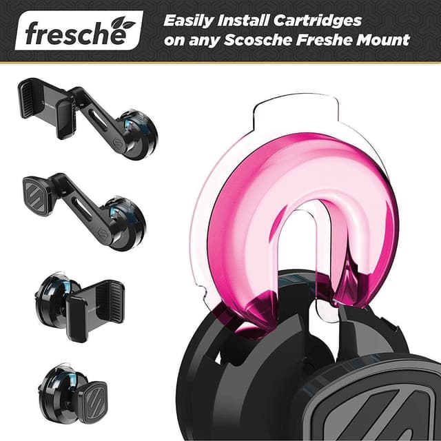 جهاز معطر الهواء لحامل الهاتف Scosche - Air Freshener Refill Cartridges for Fresche Mounts - استوائي