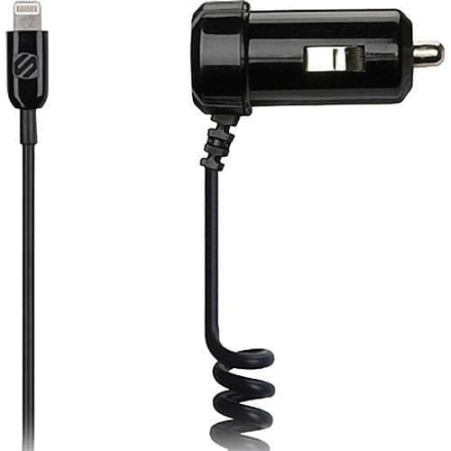 scosche 5w car charger for lightning devices