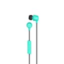 skullcandy jib in ear headphones with mic black blue