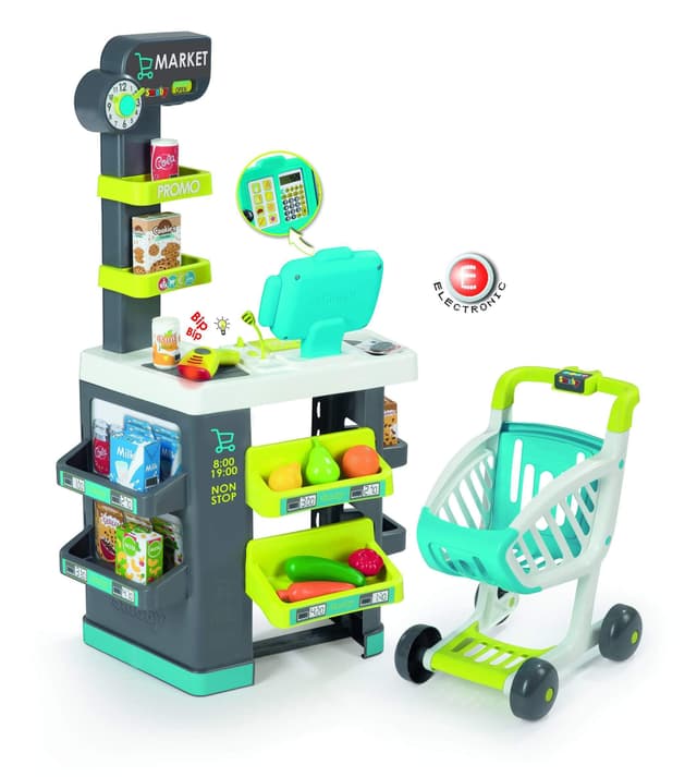 smoby market with 34 accessories