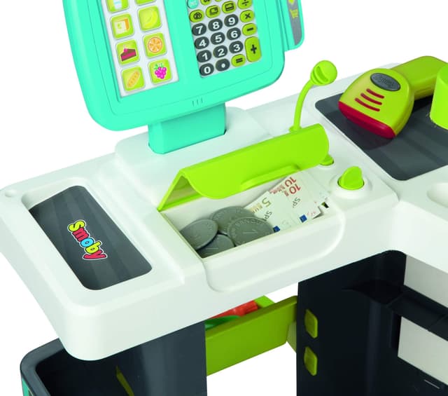 smoby market with 34 accessories