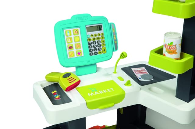 smoby market with 34 accessories