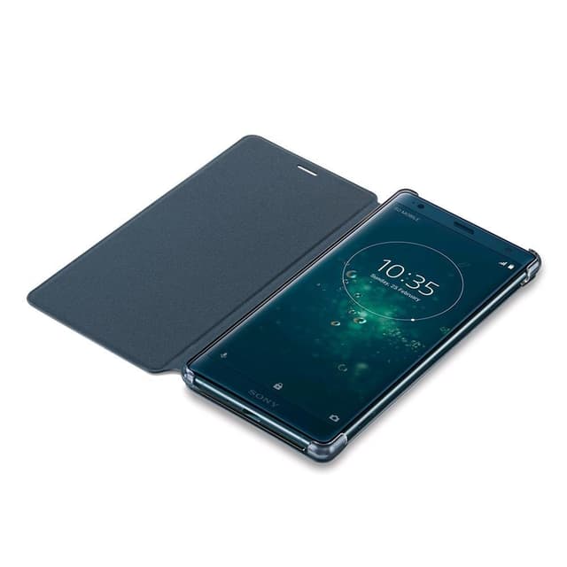 كفر دفتر لون أخضر SONY Style Cover Touch for Xperia XZ2 Green