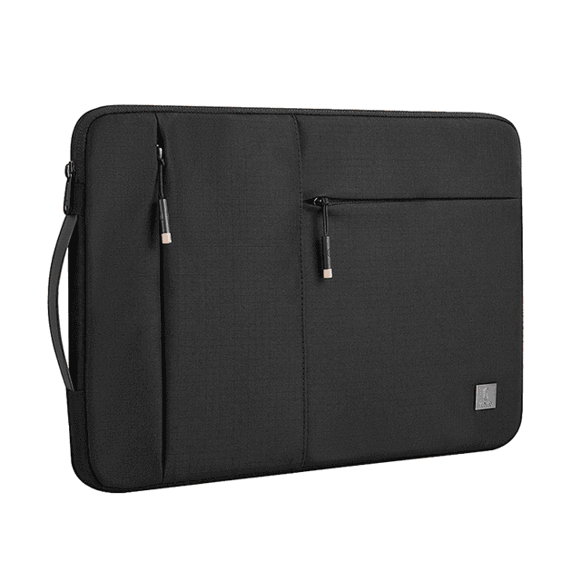 wiwu alpha slim sleeve bag for 14 laptop mackbook air black