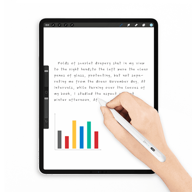 wiwu pencil x active stylus touch pen white