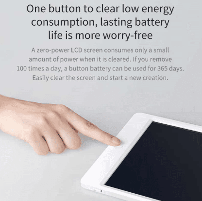 سبورة أطفال مع قلم مغناطيسي أبيض شاومي Xiaomi White Magnetic Pen Mi LCD Blackboard