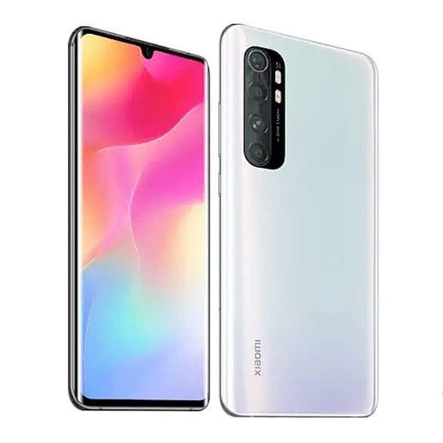 موبايل شاومي نوت 10 لايت Xiaomi Mi Note 10 Lite - رامات 6 جيجا - 128جيجا تخزين- أبيض