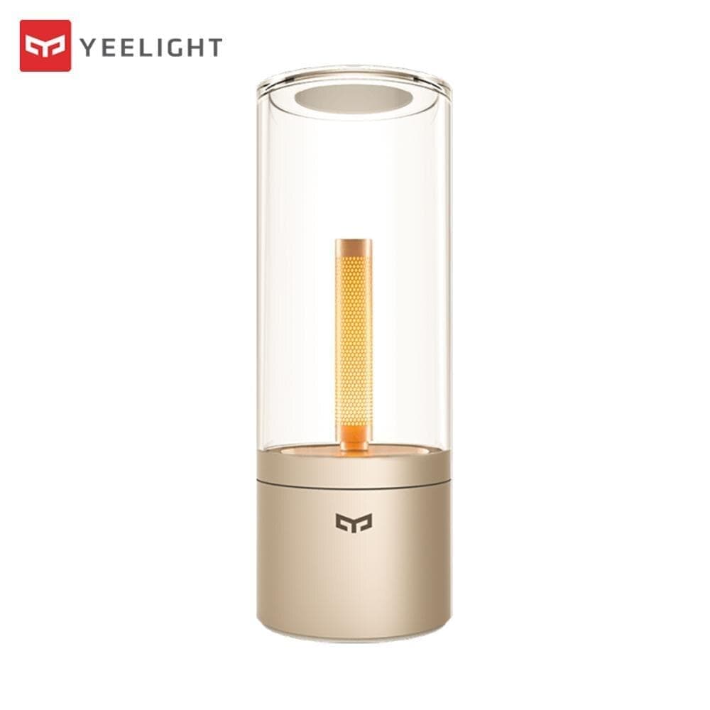 Xiaomi YEELIGHT Candela, Rechargable Smart LED Candle Ambiance, Bluetooth App Rotate Control, Night Light Bedside Lamp, 1800K