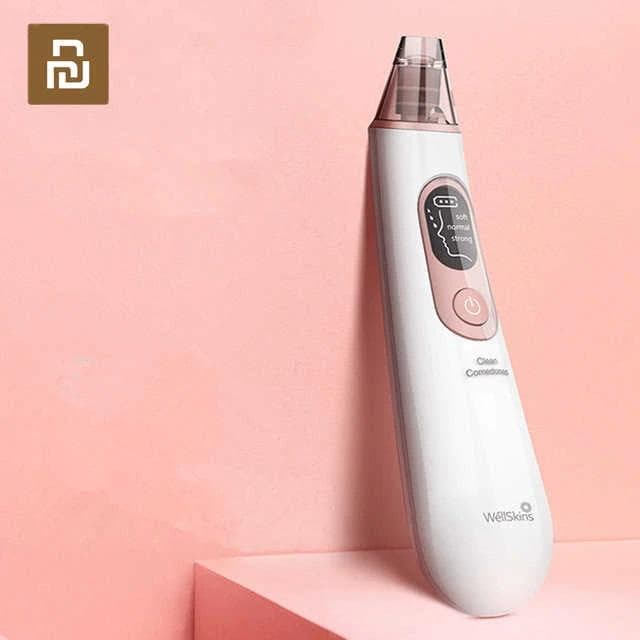 Xiaomi youpin wellskins clean skin blackhead instrument wx ht100 1 deep purifying removal lotion 1 firming moisturizing essence