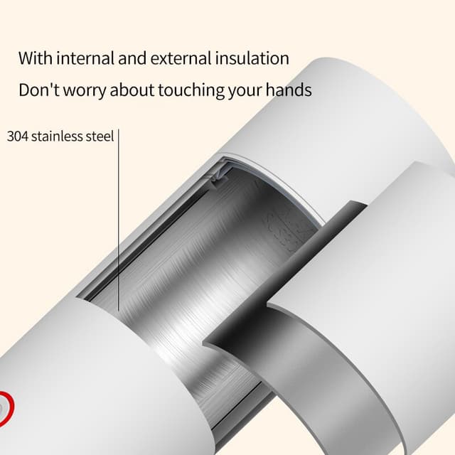 غلاية كهربائية 350 ملي Deerma Portable Electric Kettle