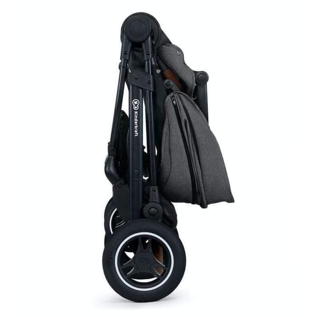 kinderkraft pushchair all road ash grey