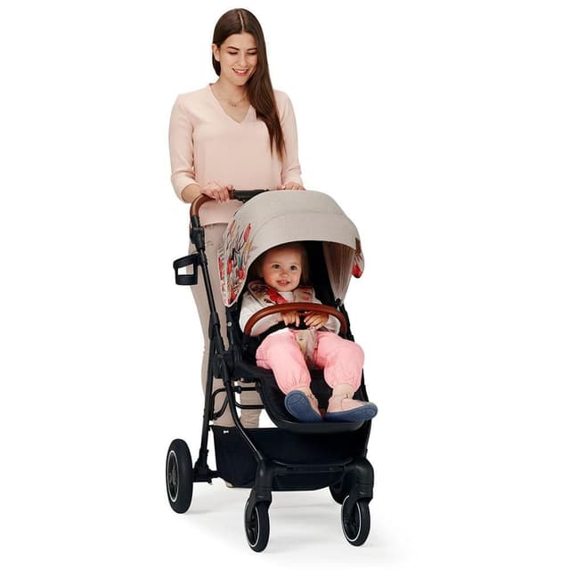 kinderkraft pushchair all road bird pattern
