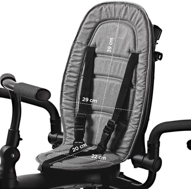 دراجة ثلاثية العجلات لون رمادي Kinderkraft JAZZ