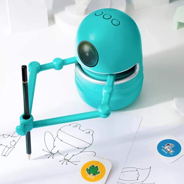 Quincy Artist, Educational Drawing Robot Kit, OID Technology Intelligent Early Childhood Art Training Toys,