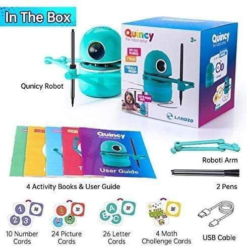 Quincy Artist, Educational Drawing Robot Kit, OID Technology Intelligent Early Childhood Art Training Toys,