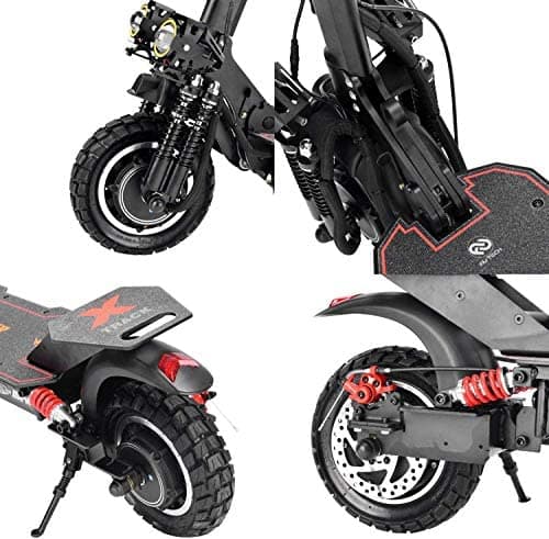 X-Track Thunder Electric Scooter at a speed of 80 km /h