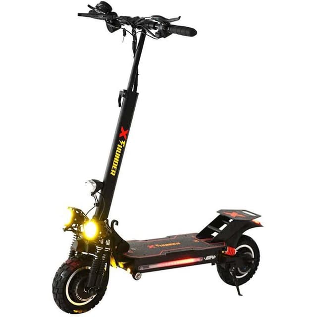 X-Track Thunder Electric Scooter at a speed of 80 km /h