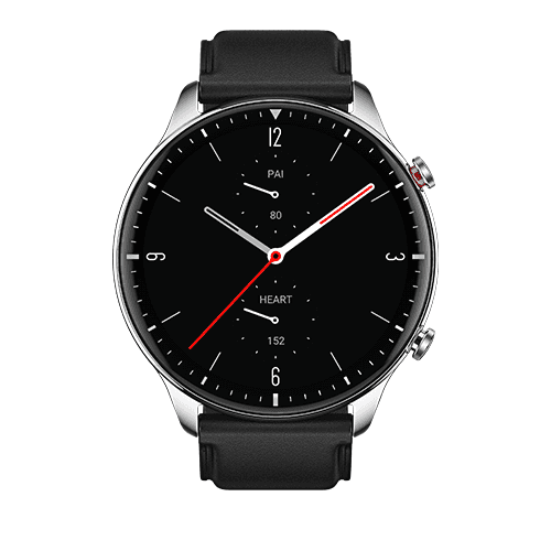 Xiaomi Amazfit GTR 2 Smartwatch with 3D Curved Bezel-less Design Classic Edition Obsidian Black