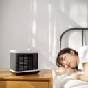 OEM Anion Air Cooler Usb Rechargeable Mini Small Home Desktop Air Conditioning Cooling Fan Desktop Water Cooling Fan