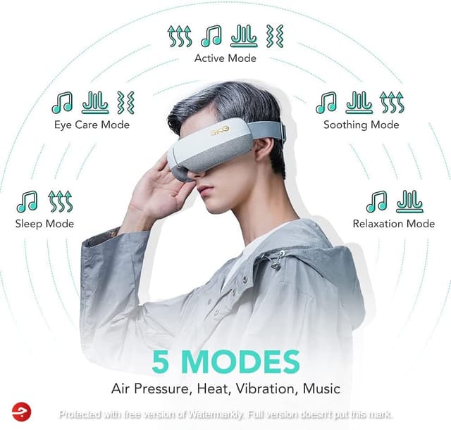 SKG Eye Massager with Heat Compression