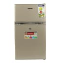 Geepas 125l Doubledoor Silver Defrost Refrigerator1x1