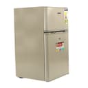 Geepas 125l Doubledoor Silver Defrost Refrigerator1x1