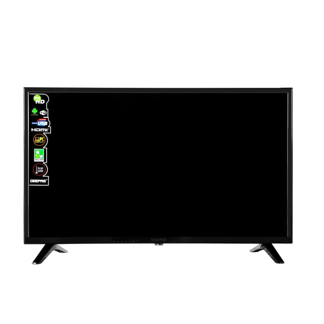 Geepas 32" LED TV - Slim Led, 2 HDMI & 2 Hi-High USB Ports Card Slot - Full HD Perfectly Clear Panel wide View Angle - 1 Year Warranty