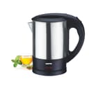 غلاية ماء كهربائية Geepas 1350W 1.0L Travel Electric Kettle - Stainless Steel Housing, Boil-Dry & Overheat Protection