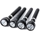 Geepas 4 Pcs Rechargeable LED Torch 242MM GFL4639