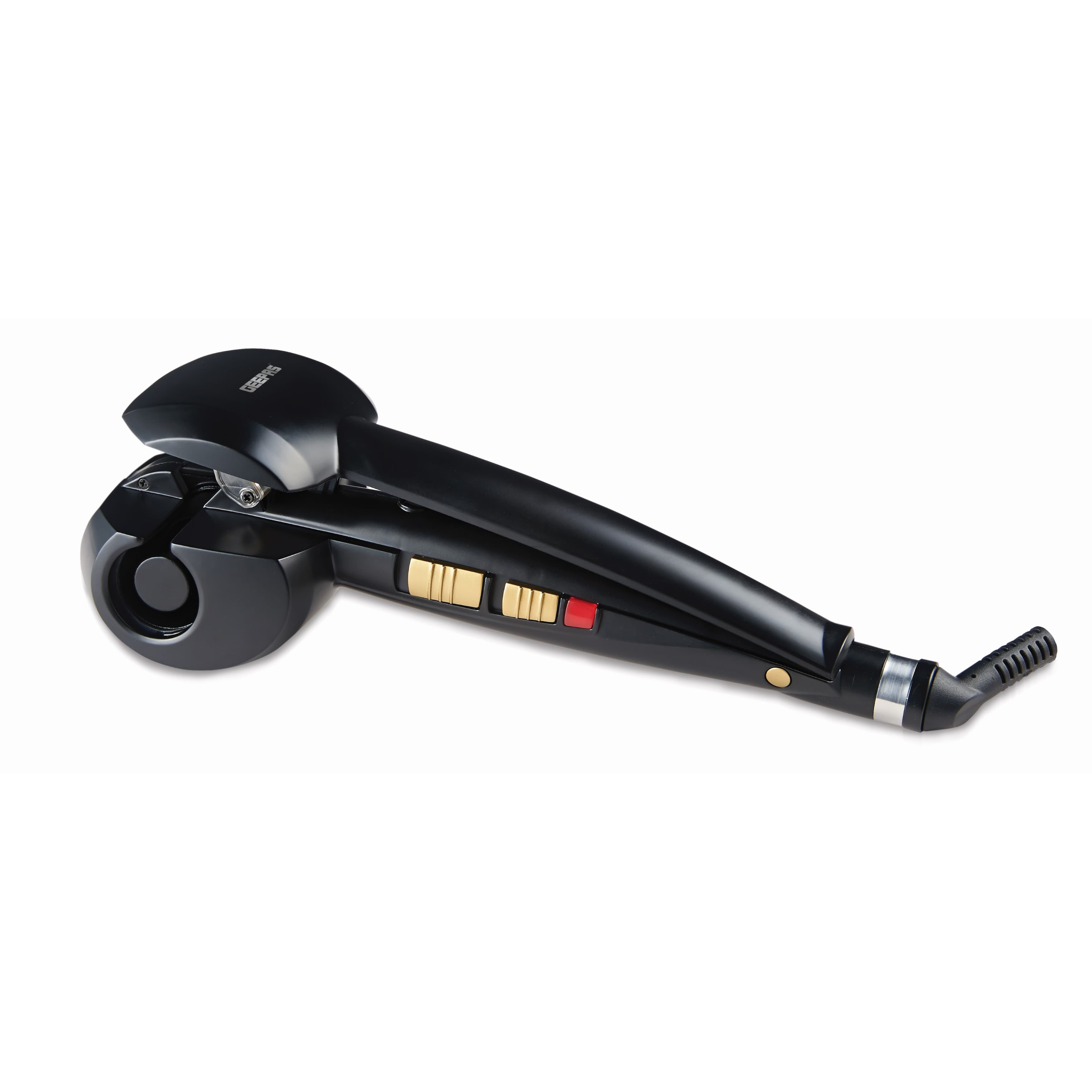 Geepas Automatic Curler 25W - Professional Hair Curler Roller Machine with Automatic Curling Technology - Auto Shut Off, 3 Timer Setting, 2 Heat Modes with Smart Indicators - 2 Years Warranty