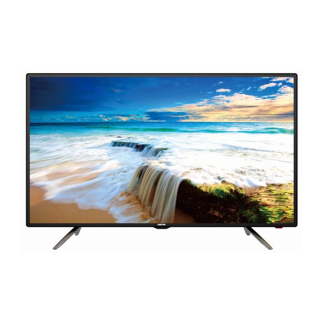 Geepas 40" Android Smart LED TV - Slim Led, 3.5mm, 2 HDMI & 2 Hi-High USB Ports- Wi-Fi, Android 8.0 with E-Share GLED4058SXHD