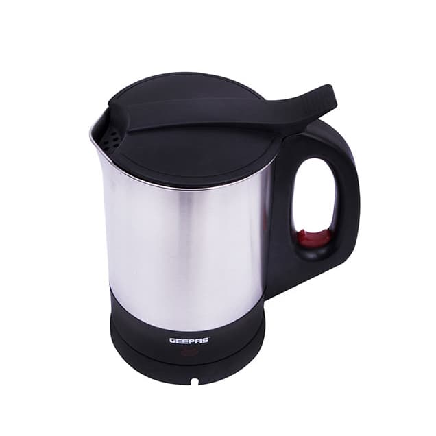 Geepas GK165 1.8L Electric Kettle - Portable Fast Boil for General Use, Concealed Stainless Steel Body - Ideal for Tea, Coffee, & Water - 2 Years Warranty