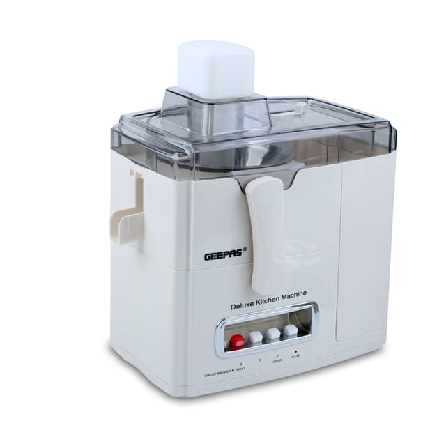 Geepas GSB1650 10-in-1 Food Processor & Juicer 400W - Multi-functional Smoothie Maker, Juicer, Compact Electric Blender, Chopper & Grinder - 1.5L Jar, 2-Speed Pulse Function for Ice Crusher - 2 Years Warranty