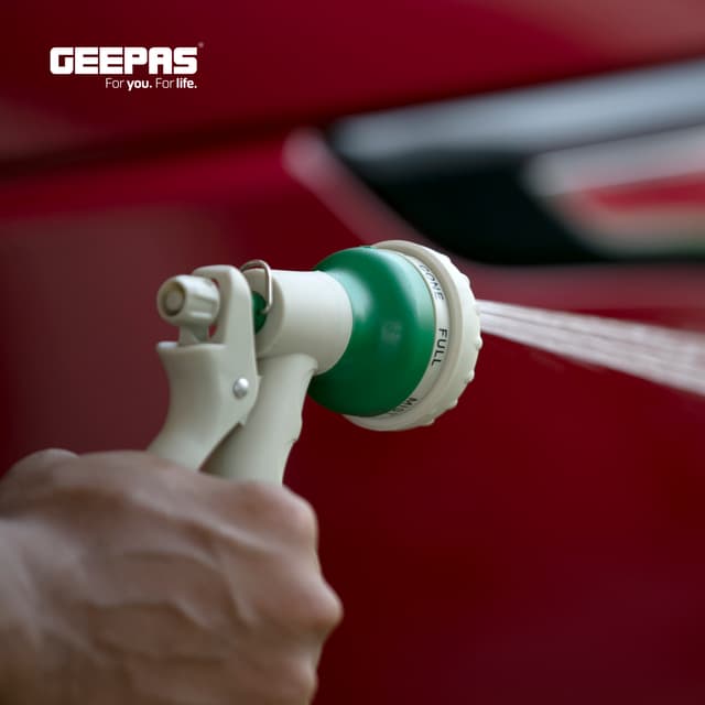 بكرة خرطوم ماء 40 متر مع رشاش GeepasWater Hose Reel