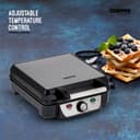 جهاز وافل بقوة 1100 واط  Waffle Maker - Geepas
