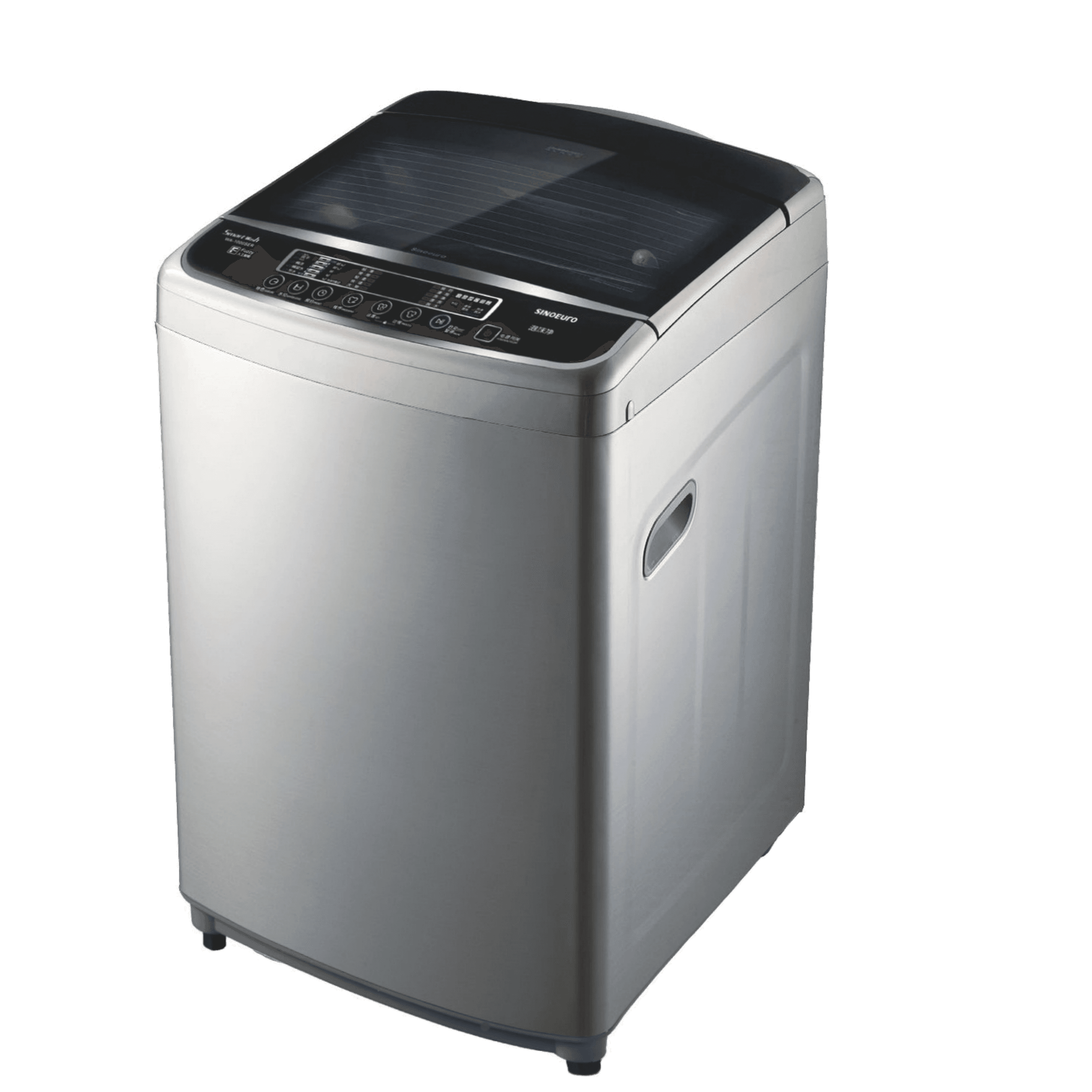 Geepas Fully Automatic Top Loader Washing Machine 10kg - Auto-Imbalance, Gentle Fabric Care, Fuzzy Logic, Child Lock, Stainless Steel Drum - 1 Year Warranty