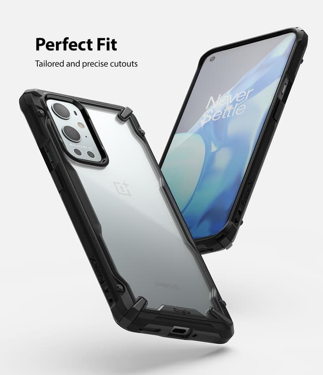 كفر حماية للموبايل  Ringke Case Compatible with OnePlus 9 Pro  - Black
