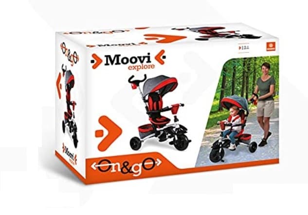 عربة أطفال متعددة الوظائف MONDO ON&GO TRIKE EXPLORE RED