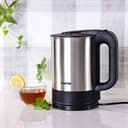 Geepas 1.7L Electric Kettle 2200W - Portable Lightweight with Comfortable Handle - Automatic Cut Off - Stainless Steel Body - Boil Water, Milk, Tea & Coffee- 2 Year Warranty