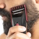 Geepas Gtr31n Rechargeable Beard Trimmer 3w - 2 Speed With Stainless Steel Cutting Blade Led Charge Indication & Cordless Operations | Perfect Travel Grooming Kit