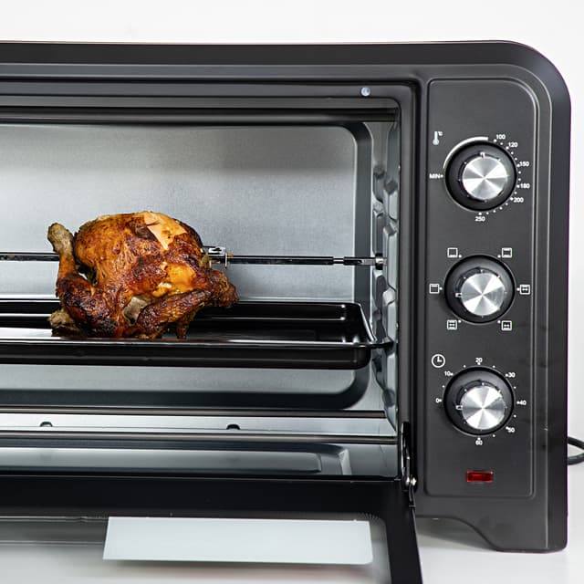 فرن كهربائي جيباس بسعة 42 لتر بقوة 2000 واط  Geepas Electric Oven with Rotisserie 42L