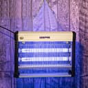 Geepas GBK1133N Electric Bug Killer - Outdoor/Indoor Insect, Mosquito, Bug, Moth Killer - Non- Poison, No Smell- Ideal for Office, Home, Hotels & Commercial Use