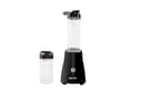 Geepas 300W Personal Blender - Stainless Steel Blades, On/Off Control - 570 & 400 ML BPA-Free Bottles with Carry Hook - Safety Lock - Ideal for Juice, Milk Shake, Puree & More - 2 Years warranty