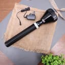 Geepas 2500mAh Rechargeable LED Flashlight - 2000 Meter Range Portable Design with 6 Hours Continuous Working -Pocket Flashlight for Camping Bicycle Hiking & More