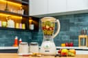 خلاط كهربائي بسعة 1.5 لتر Geeepas 400W 3 in 1 Multifunctional Blender  | 1.5L Jar,